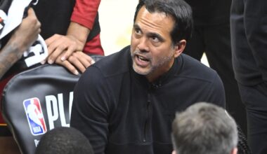 Miami Heat head coach Erik Spoelstra