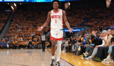 Amen Thompson says he was LeBron fan, had no choice but to hate Warriors