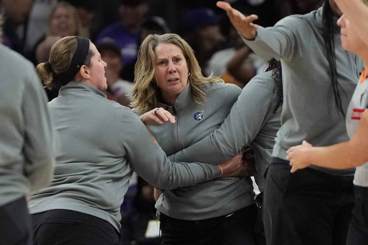 WNBA fines Lynx coach Cheryl Reeve $15,000 after Game 3 ejection, suspension: Source