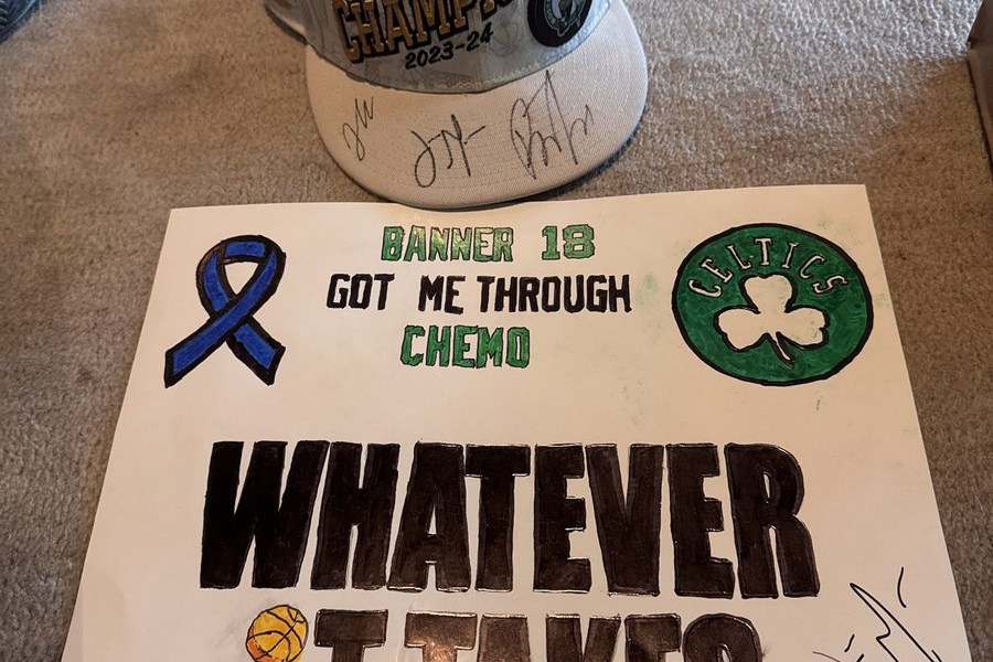 Craig Morency donned a “What It Takes” shirt throughout his cancer battle. He plans on getting that tattooed as well.