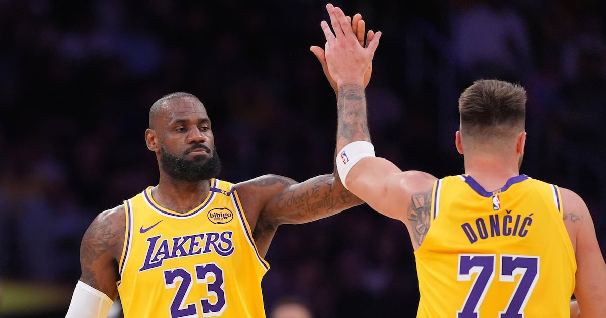 LeBron James excited by Los Angeles Lakers' revamped roster, 'not worried' about future