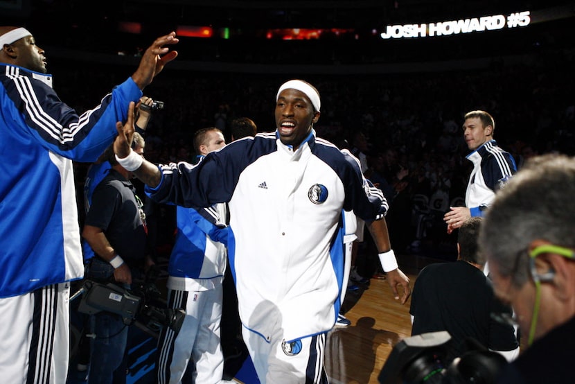 Josh Howard was the Mavericks' first-round draft choice in 2003.