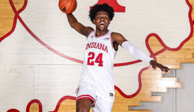 Latrell Allmond on his IU basketball official visit.