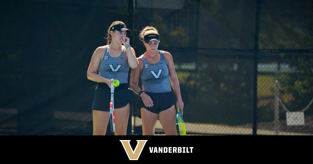 Vanderbilt Women's Tennis - Ray, Stammel Complete Three-Set Comeback