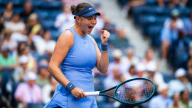 US Open 2025 results: Amanda Anisimova upsets No. 2 Iga Swiatek to reach semifinals after Wimbledon disaster