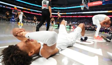 Injury woes mount for Mavericks as Powell and Edwards exit game in loss to Suns