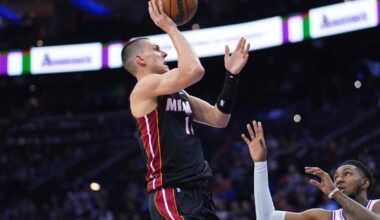 Tyler Herro scores 30 points to lead Heat to 4th straight win with 118-95 victory over eliminated 76ers