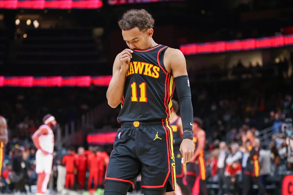 Atlanta Hawks guard Trae Young (11)Brett Davis-USA TODAY Sports