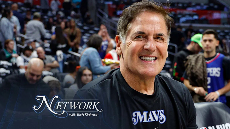 Mark Cuban attends the Round 1 Game 2 of the 2024 NBA Playoffs between the Los Angeles Clippers and the Dallas Mavericks. (Photo by Kevork Djansezian/Getty Images)