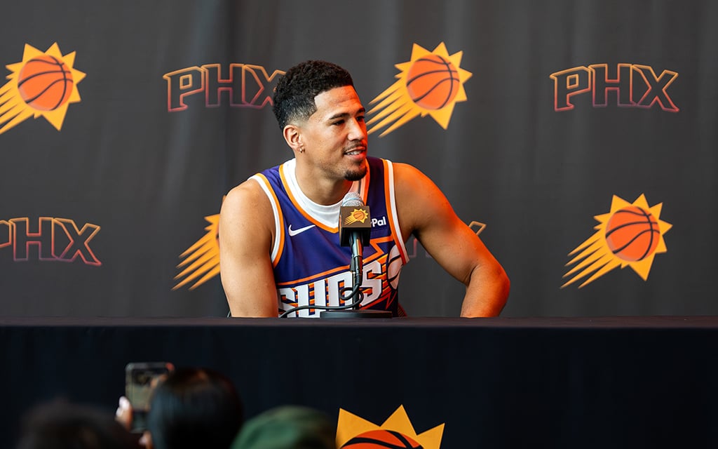 Devin Booker embraces new leadership role as Suns lean into youth