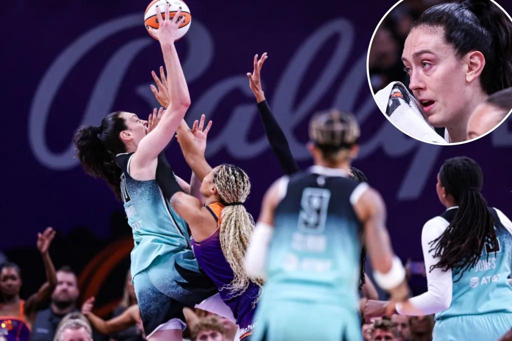 Liberty's Breanna Stewart a 'game-time-decision' for Game 2