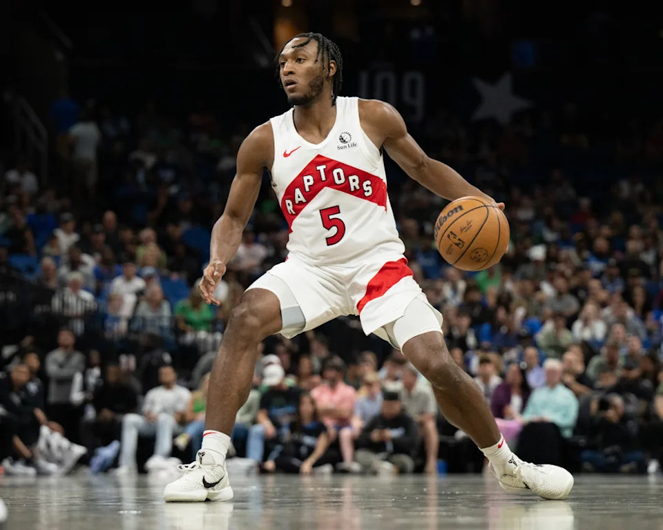 Toronto Raptors guard Immanuel Quickley (5)Jeremy Reper-USA TODAY Sports