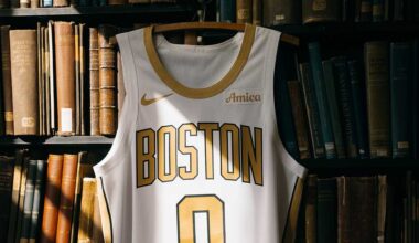 Celtics unveil first-ever jerseys without green for upcoming season