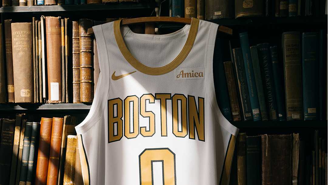 Celtics unveil first-ever jerseys without green for upcoming season