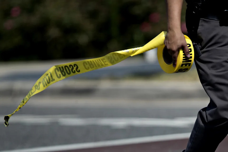 Police tape. Photographer: Andrew Harrer/Bloomberg via Getty ImagesBloomberg/Getty Images