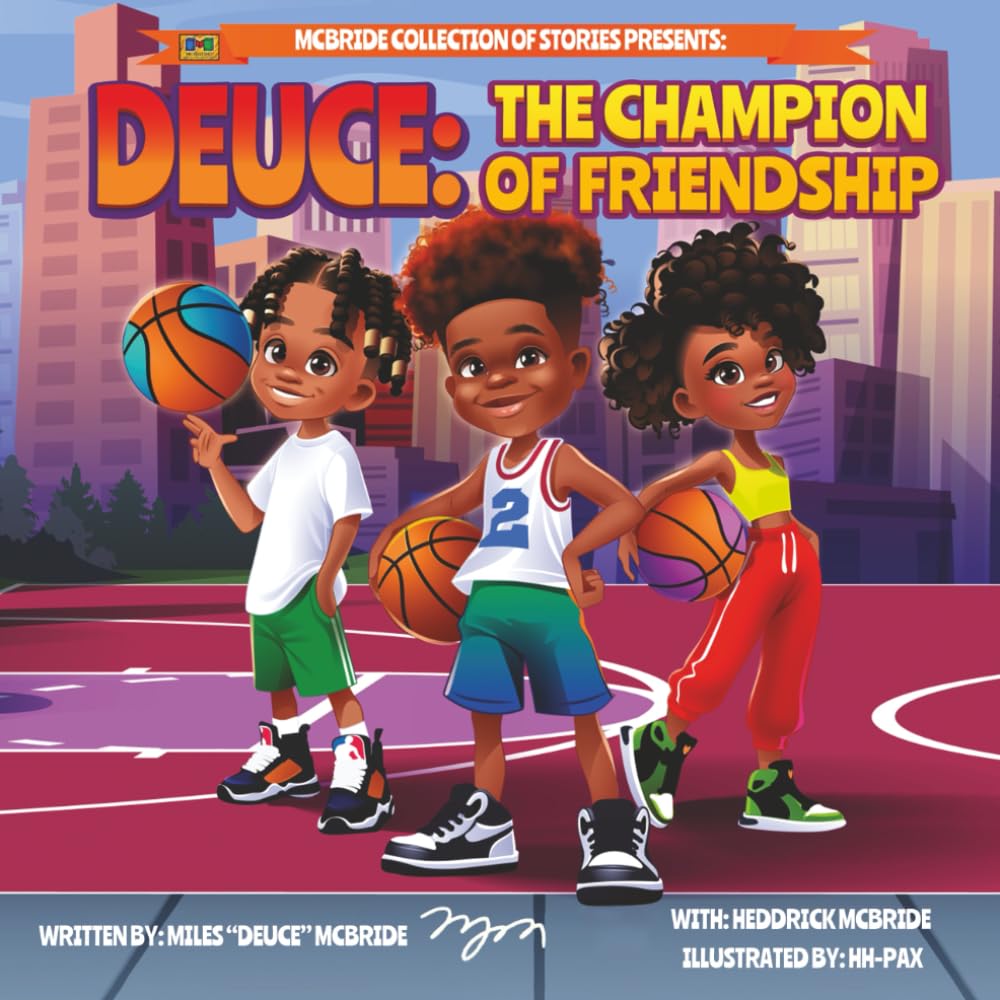 Miles McBride's book, '
Deuce: The Champion of Friendship.'