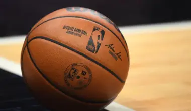 LOS ANGELES, CA - NOVEMBER 07: A view of the NBA official basketball during a NBA game between the Cleveland Cavaliers and the Los Angeles Clippers on November 7, 2022 at Crypto.com Arena in Los Angeles, CA. (Photo by Brian Rothmuller/Icon Sportswire)