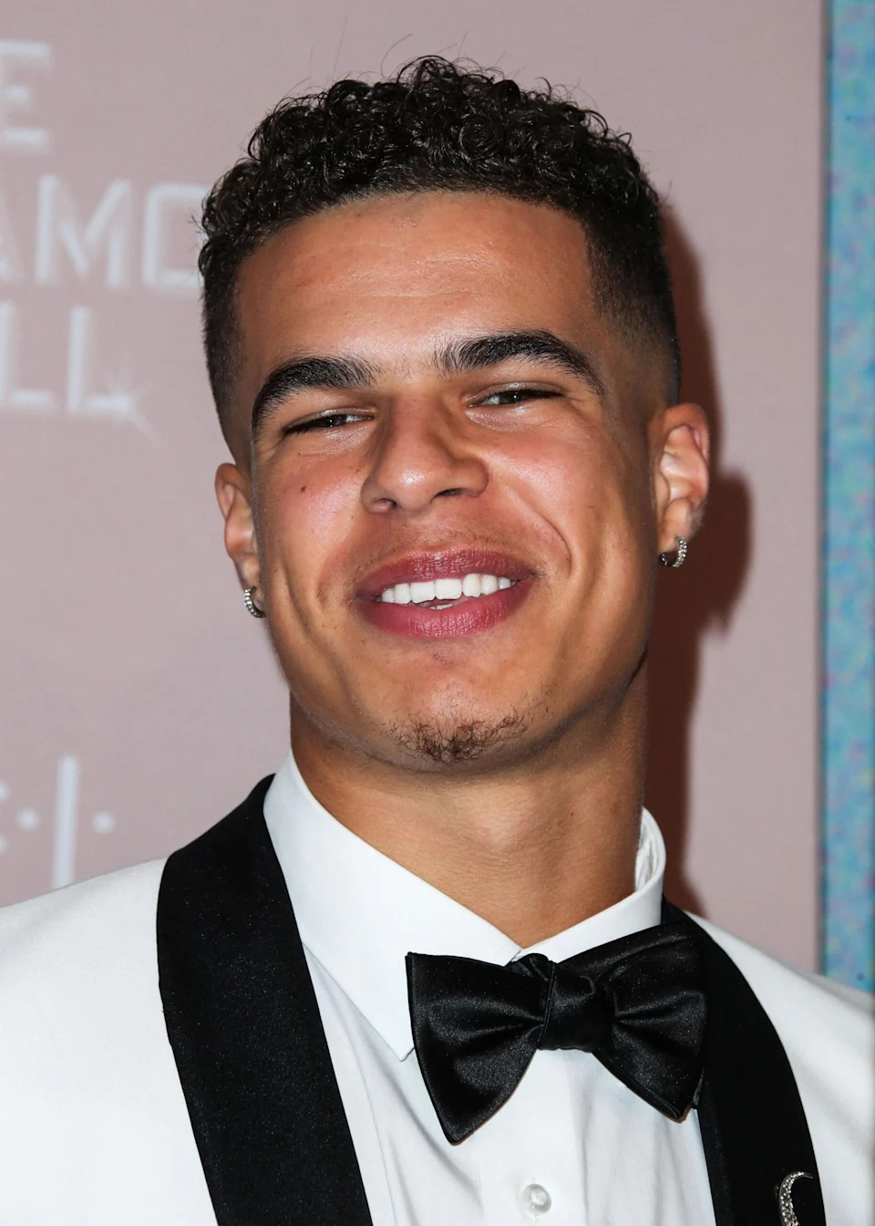 Michael Porter Jr posing on the red carpet.