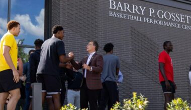 MM 9.4: Maryland athletics unveils Barry P. Gossett Basketball Performance Center