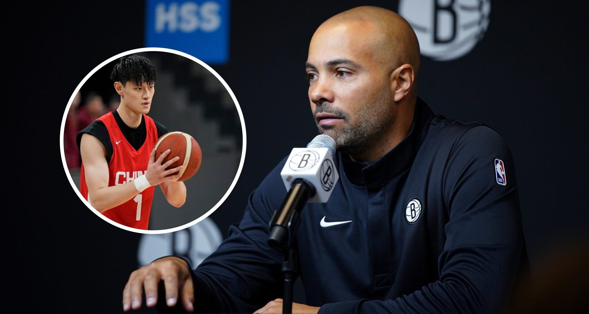 Jordi Fernandez on what stood out about Fanbo Zeng in Brooklyn Nets practice already