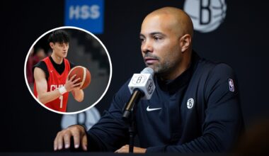 Jordi Fernandez on what stood out about Fanbo Zeng in Brooklyn Nets practice already