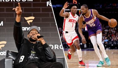 Amen Thompson cannot hold back his true feelings about playing with Kevin Durant on the Houston Rockets