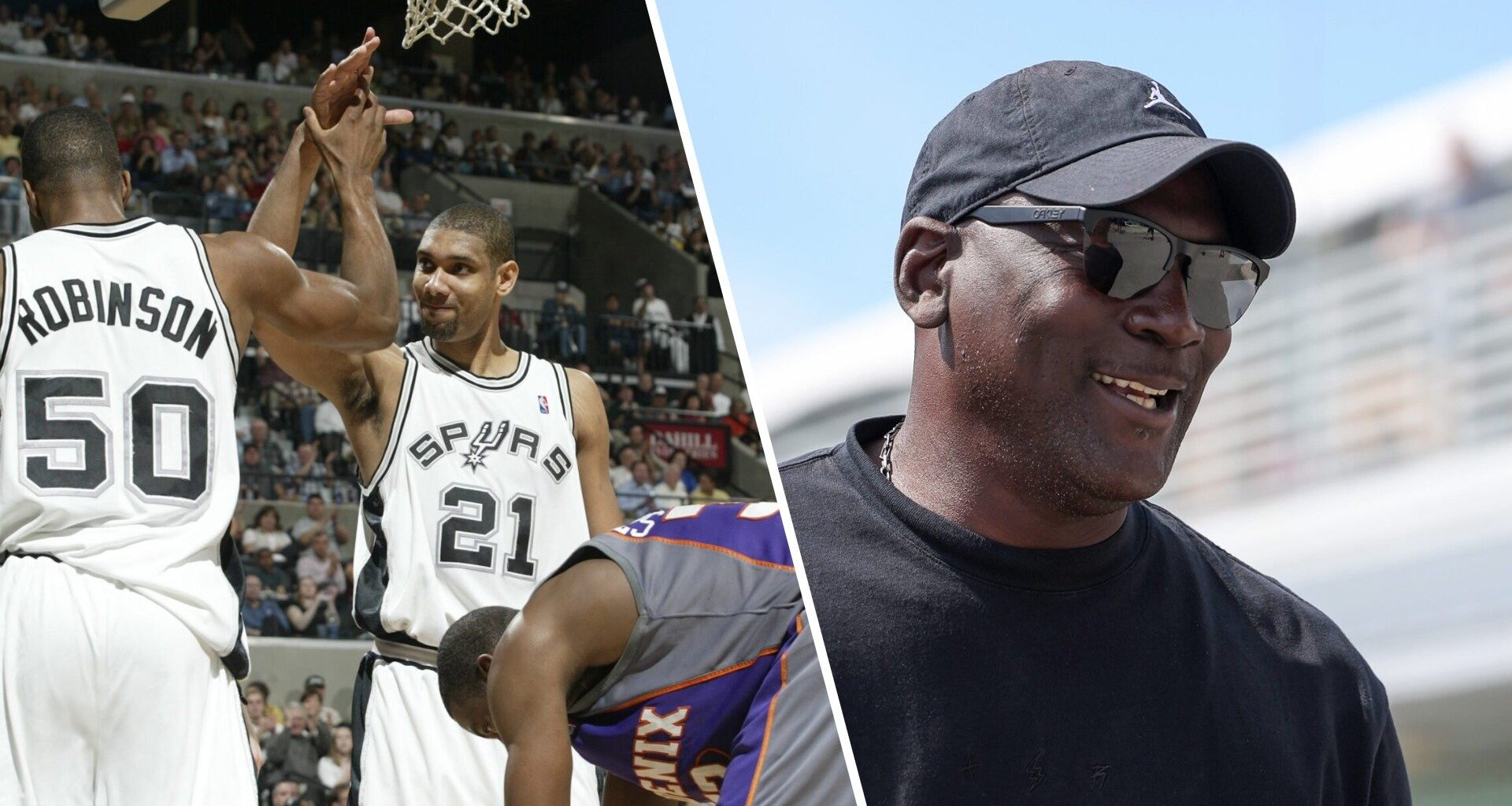 David Robinson famously picked the best building block for a title-contending team, Tim Duncan or Michael Jordan