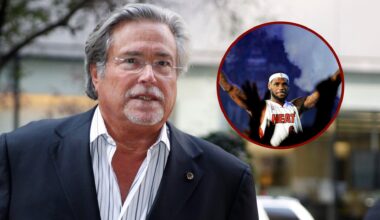 Miami Heat owner Micky Arison took a lighthearted jab at LeBron James' iconic 2010 announcement