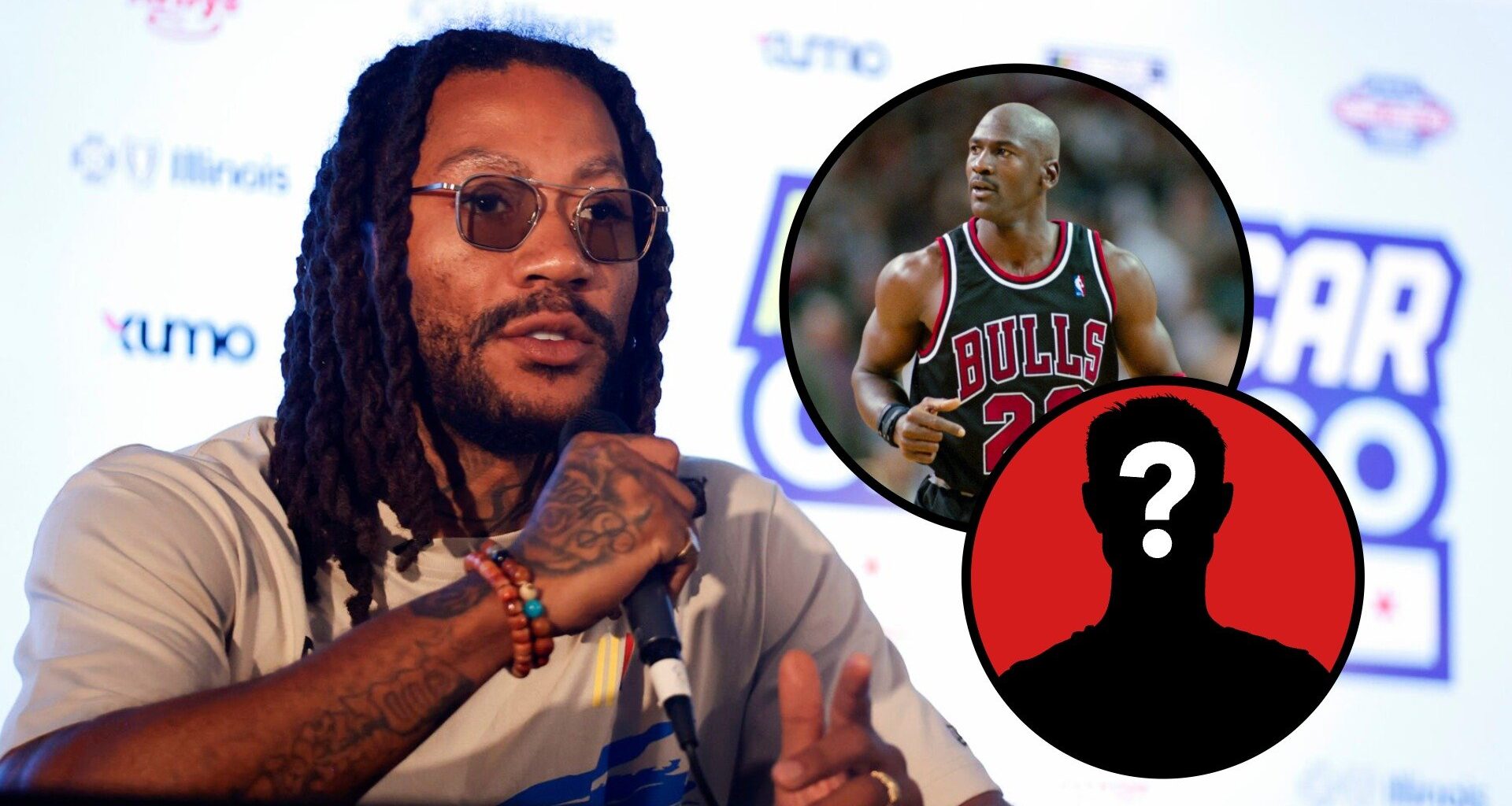 When Derrick Rose picked Michael Jordan's biggest rival as the GOAT, 'the only guy who beat...'
