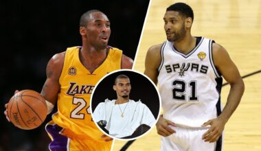 NBA fans make ‘heart dropped’ point after Victor Wembanyama’s comments on Tim Duncan and Kobe Bryant go viral