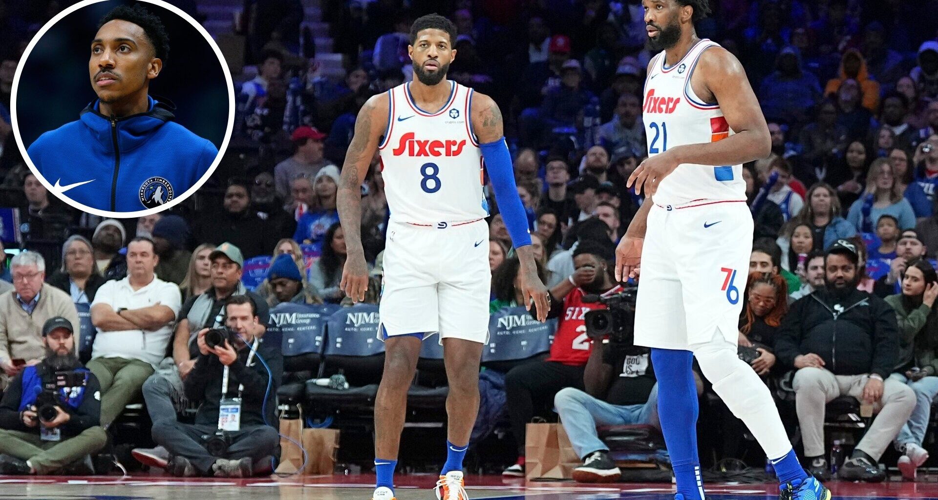 Jeff Teague makes ‘cooked’ point about Paul George and Joel Embiid, gives disappointing 76ers prediction
