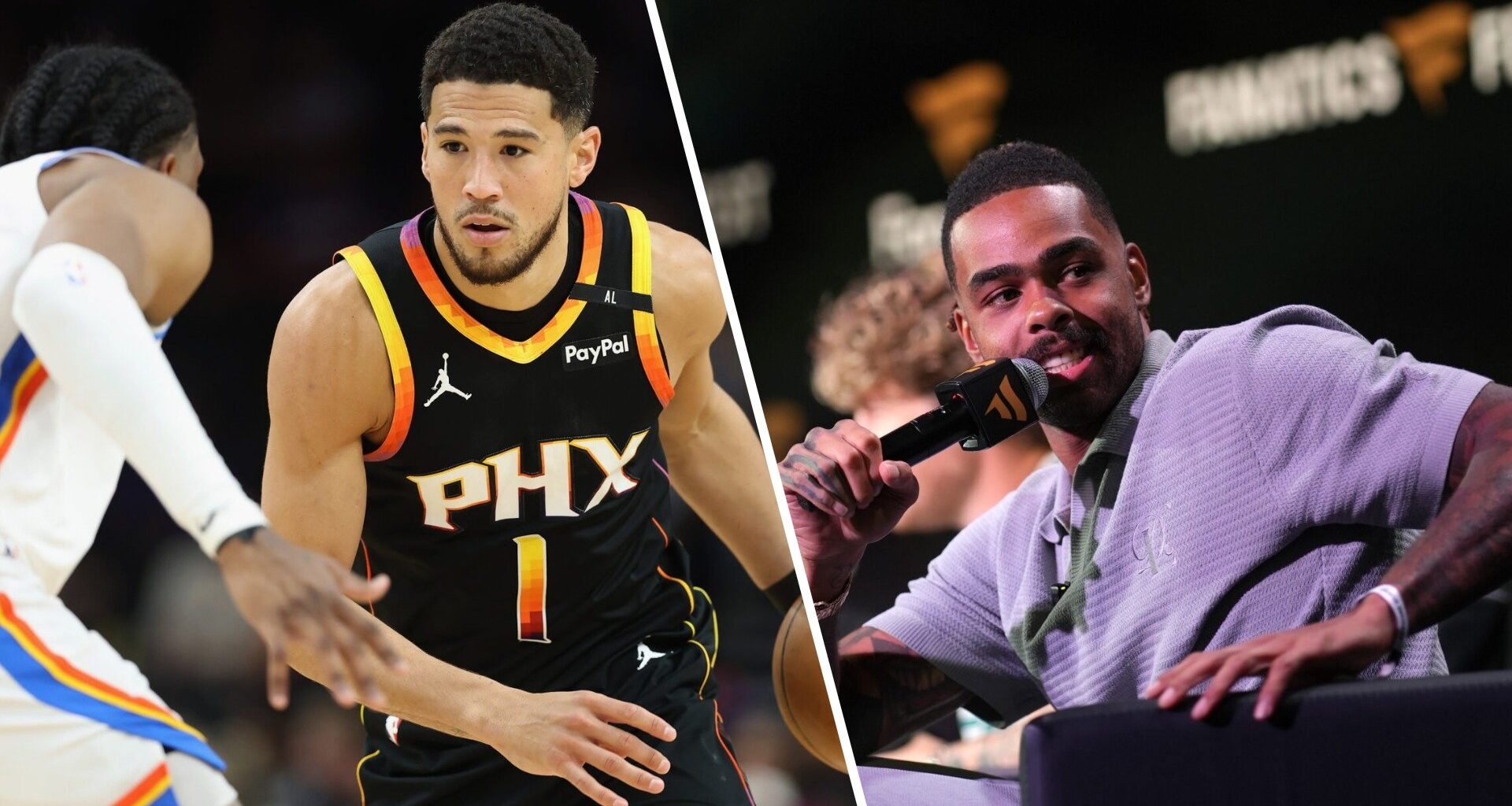 D'Angelo Russell has high praise for Devin Booker's NBA development, says he once lacked basic skill