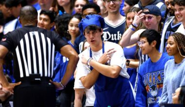 Caleb Wilson Throws Some Gas On The Duke-UNC Fire