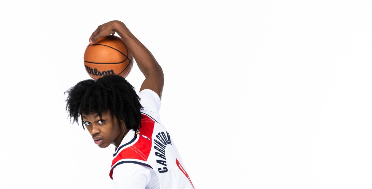 The Wizards’ training camp roster is young. Very young.