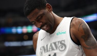 Dallas Mavericks head coach Jason Kidd blasts speculation that a heavy workload contributed to Kyrie Irving's knee injury