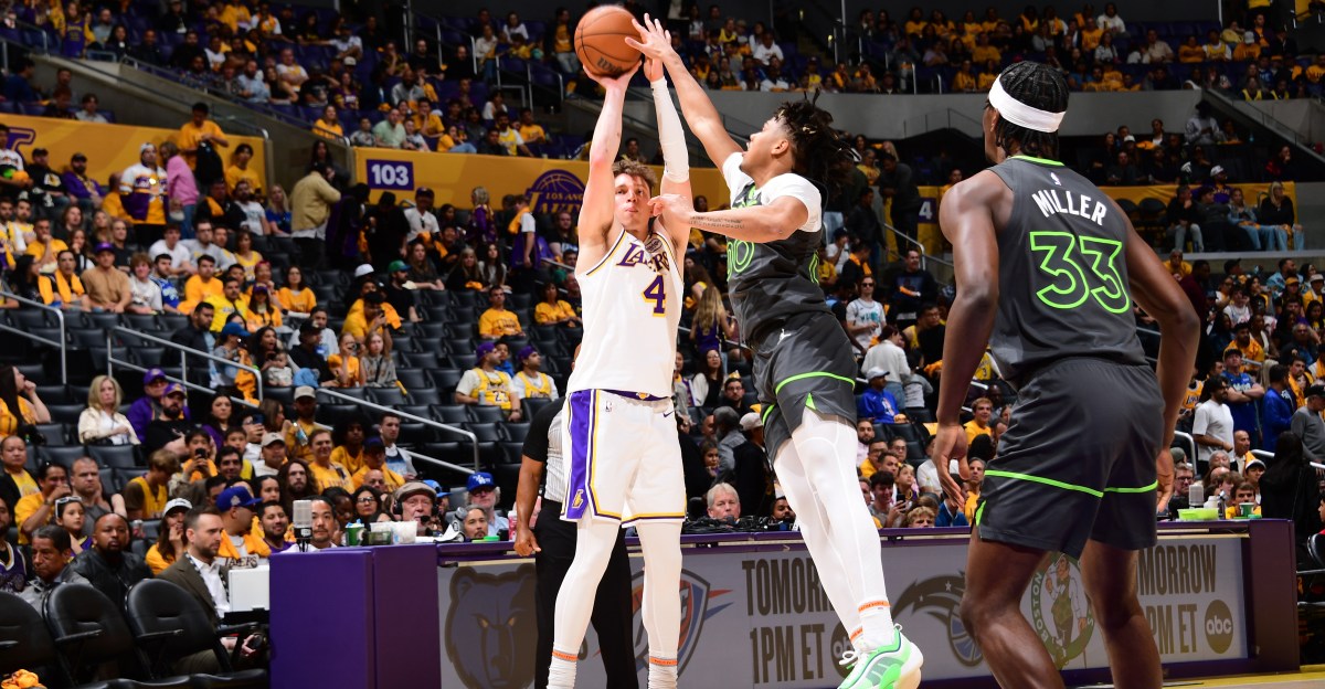 Can Dalton Knecht find his way back into the Lakers rotation?