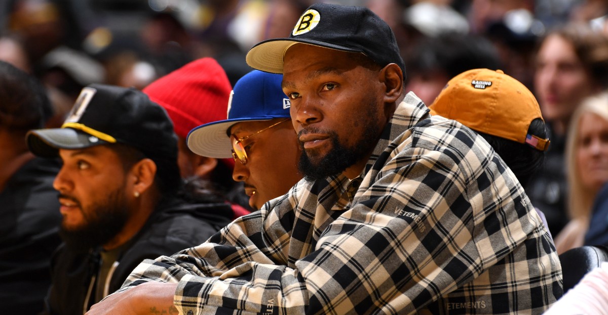 Kevin Durant “was a little upset” that the Suns put him on the market