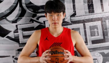 Yang Hansen Pens Introduction Letter to Trail Blazers, NBA Fans