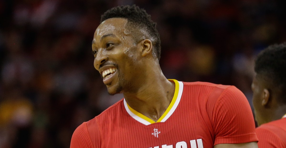 Former Rockets center Dwight Howard inducted into Naismith Basketball Hall of Fame