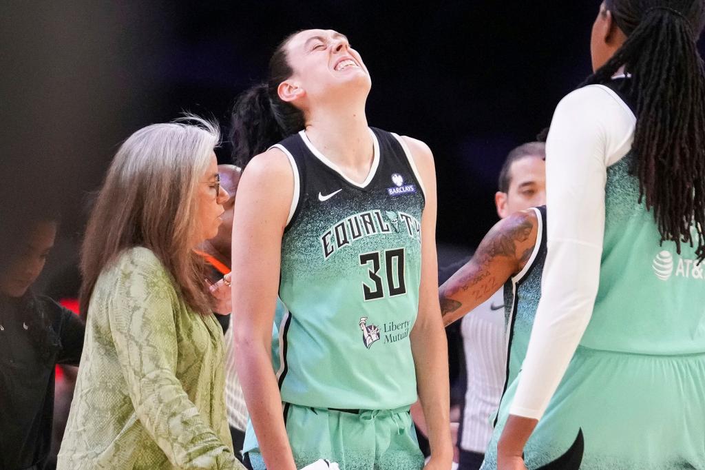 Breanna Stewart gets MRI as injury looms over Liberty's repeat hopes