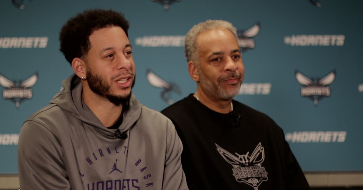 Hornets legend Dell Curry and son Seth continue basketball legacy together – WSOC TV