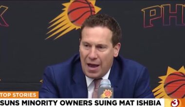 Phoenix Suns minority owners sue Mat Ishbia