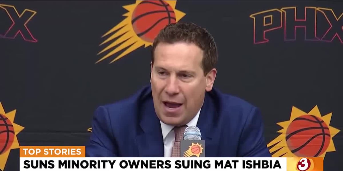 Phoenix Suns minority owners sue Mat Ishbia