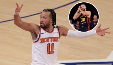 Karl-Anthony Towns now expects the New York Knicks to make a 'Steph Curry' adjustment for Jalen Brunson next season