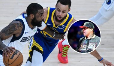 When Allen Iverson picked between Kyrie Irving and Steph Curry for best handles ever, but Shaq disagreed