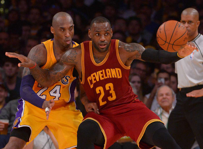 LeBron James vs. Kobe Bryant