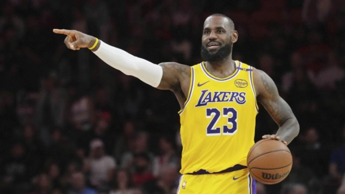 Los Angeles Lakers star LeBron James