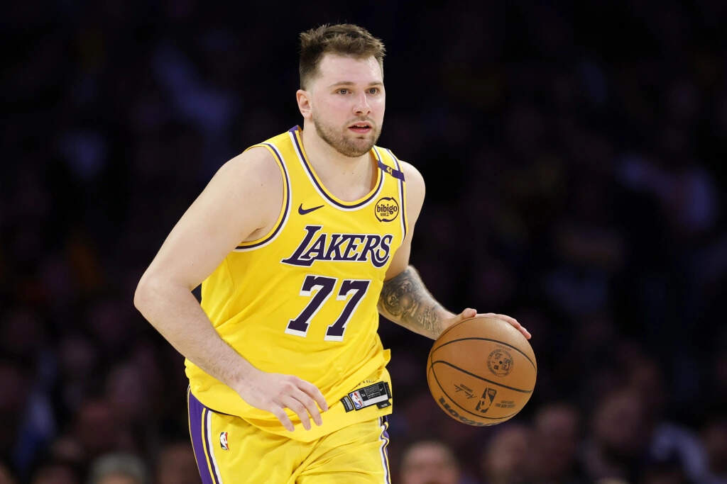 Luka Doncic is an NBA pro (Image via Getty Images) Luka Doncic is an NBA pro