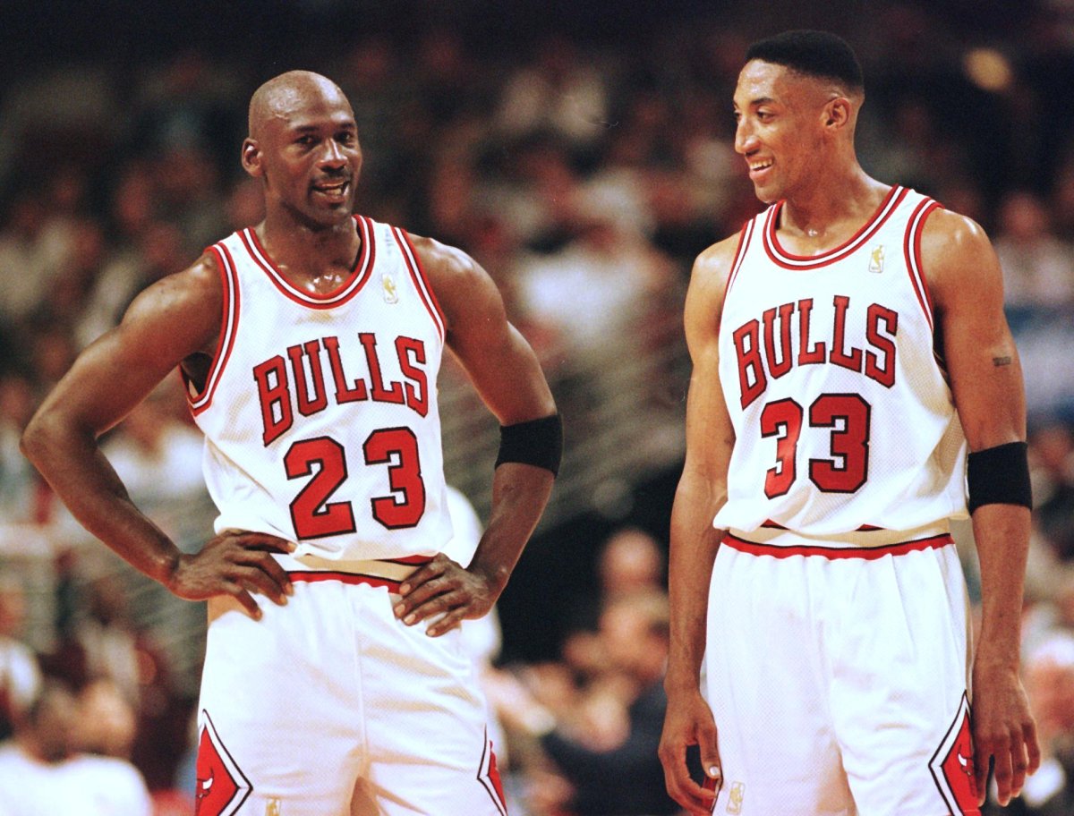 Michael Jordan Scottie Pippen Chicago Bulls