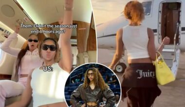 Angel Reese posts private jet video with WNBA future in question